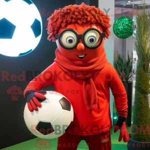 Máscara de bola de futebol...