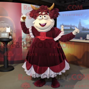 Disfraz de mascota Maroon...