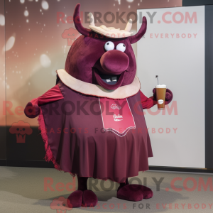 Disfraz de mascota Maroon...