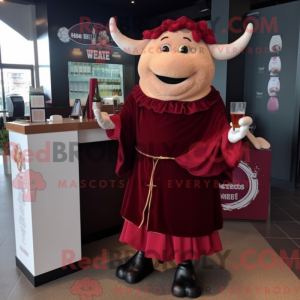 Costume de mascotte de bœuf...