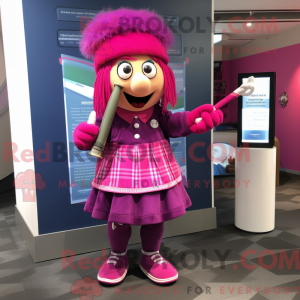 Magenta doedelzak...