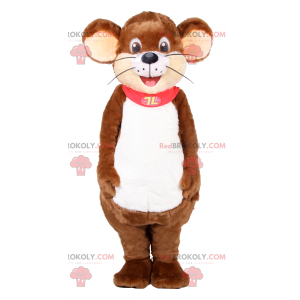 Mascote animal - Rato com capa - Redbrokoly.com