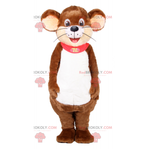 Mascotte animale - Topo con mantello - Redbrokoly.com