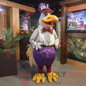 Disfraz de mascota de gallo...