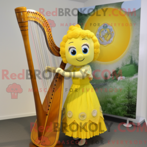 Gul Celtic Harpe máscara de...
