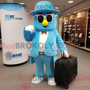 Sky Blue Attorney mascotte...