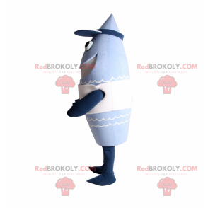 Aquatic animal mascot - Fish - Redbrokoly.com