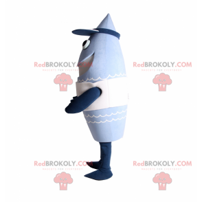 Mascote animal aquático - Peixe - Redbrokoly.com