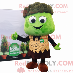 Costume mascotte de brocoli...