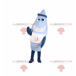 Aquatic animal mascot - Fish - Redbrokoly.com