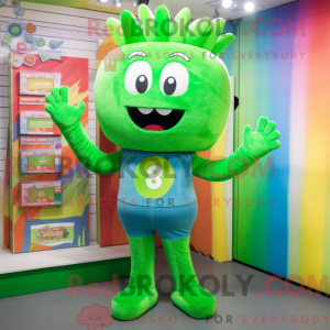 Green Rainbow maskot...