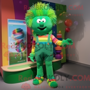 Postava maskota Green...