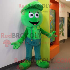 Green Rainbow maskot...