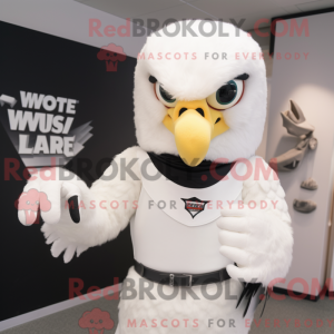 White Hawk-maskotdraktfigur...