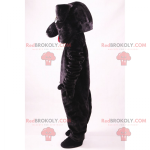 Pets mascot - Black dog - Redbrokoly.com