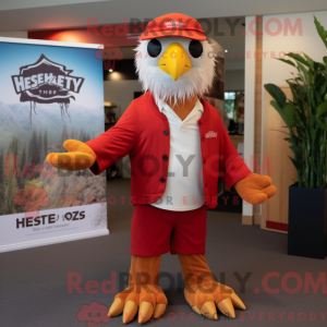 Disfraz de mascota de Red...
