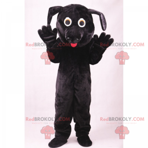 Mascota de mascotas - Perro negro - Redbrokoly.com