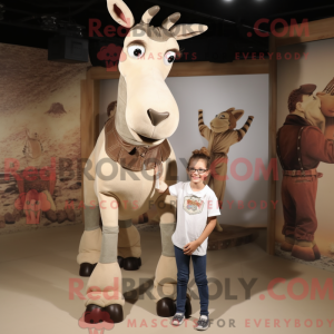 Disfraz de mascota Okapi...