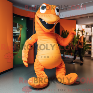 Oransje Titanoboa máscara...