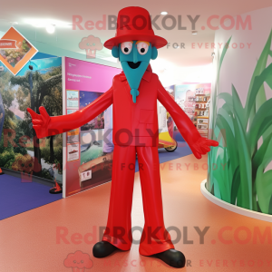 Red Stilt Walker máscara de...