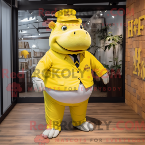 Lemon Yellow Hippopotamus...