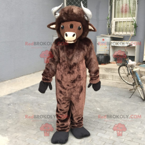 Mascotte boerderijdieren - Buffalo - Redbrokoly.com