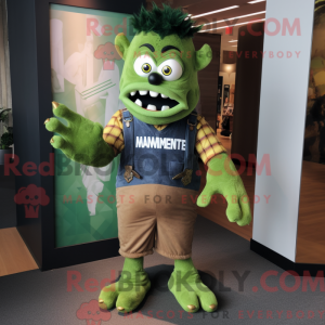 Costume mascotte de monstre...