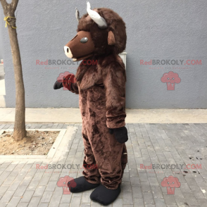 Husdyr maskot - Buffalo - Redbrokoly.com