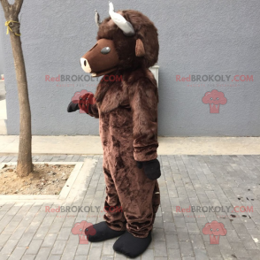 Mascotte boerderijdieren - Buffalo - Redbrokoly.com