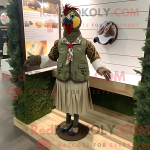 Olive Pheasant mascotte...