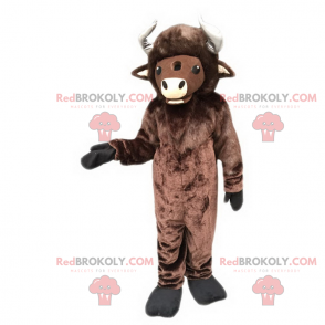 Mascote de animal de fazenda - Buffalo - Redbrokoly.com
