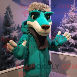 Disfraz de mascota Teal...