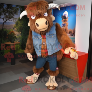 Maskotka Buffalo draktfigur...
