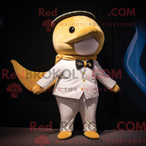 Personaggio mascotte balena...