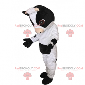 Farm maskot - Ko med små horn - Redbrokoly.com
