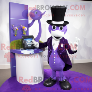Lavender Phone mascot...