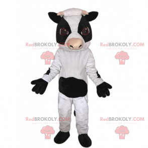 Farm animal mascot - Cow with small horns - Redbrokoly.com