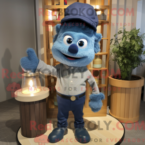 Disfraz de mascota de vela...