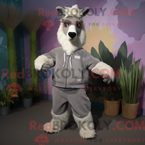 Costume mascotte de lama...