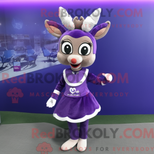 Postava maskota Purple Deer...