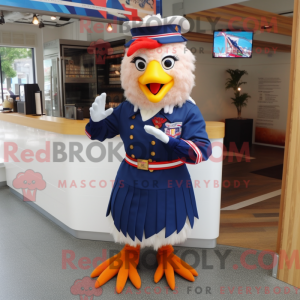 Disfraz de mascota de pollo...