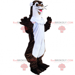 Forest animal mascot - Brown otter - Redbrokoly.com