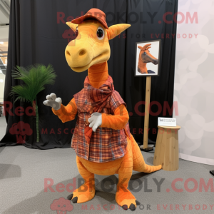 Oransje Parasaurolophus...