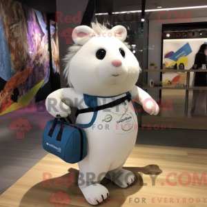 White Guinea Pig mascot...