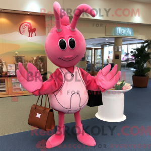 Pink Lobster Bisque maskot...