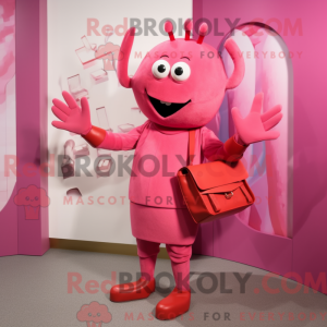 Pink Lobster Bisque maskot...