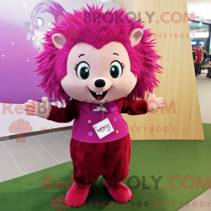 Máscara pinnsvin magenta...