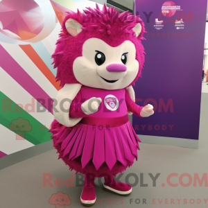 Máscara pinnsvin magenta...
