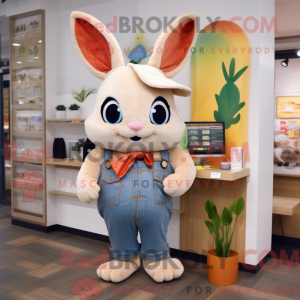 Peach Chinchilla mascot...