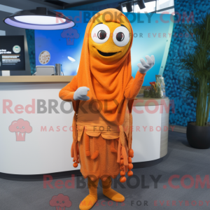 Máscara de máscara Orange...